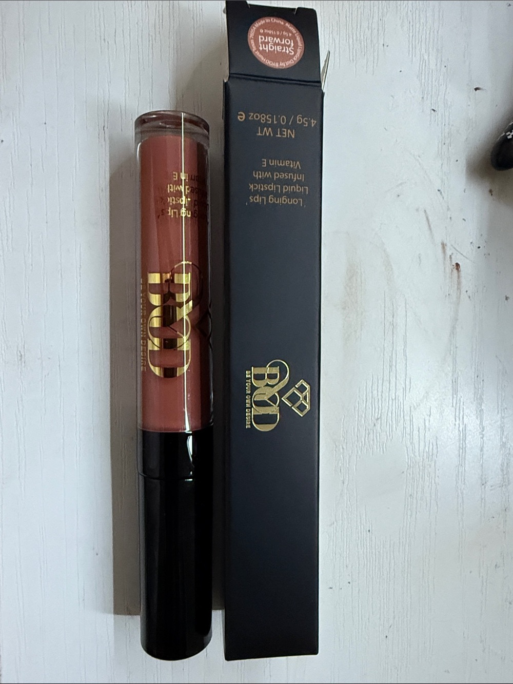 Dual-Ended Liquid Lipstick & Gloss — Straight Forward